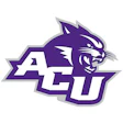 ACU Wildcats purple logo featuring stylized wildcat head and bold lettering