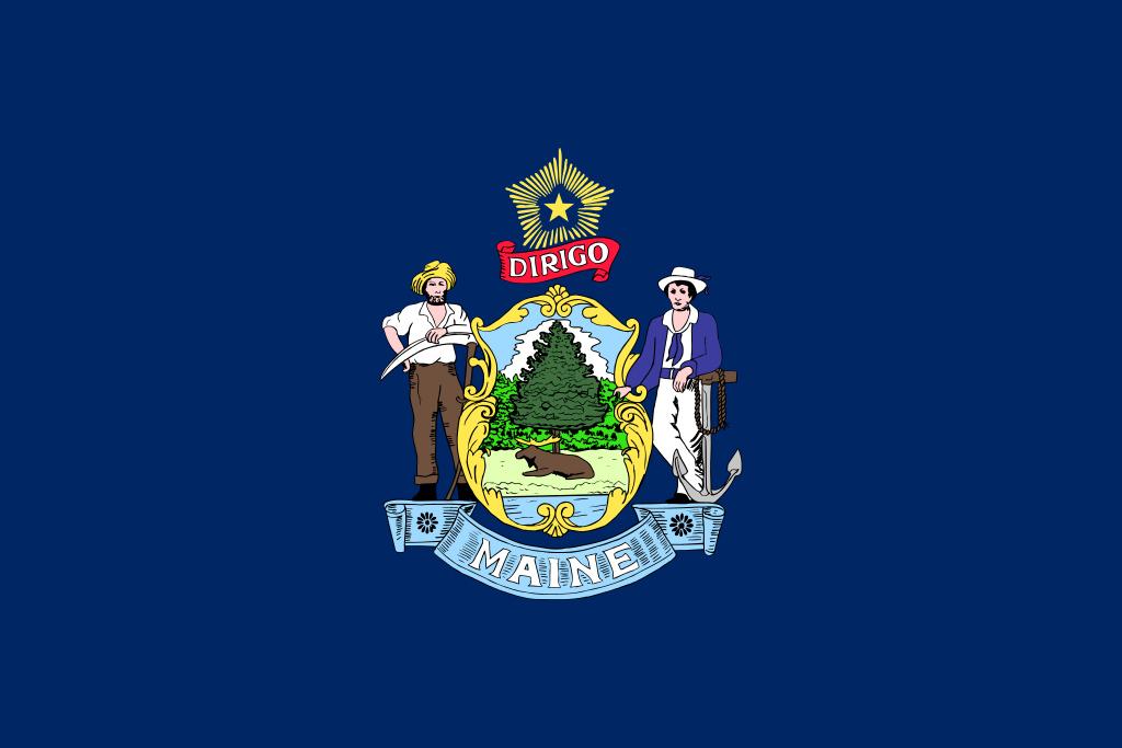 Flagof Maine State Flag