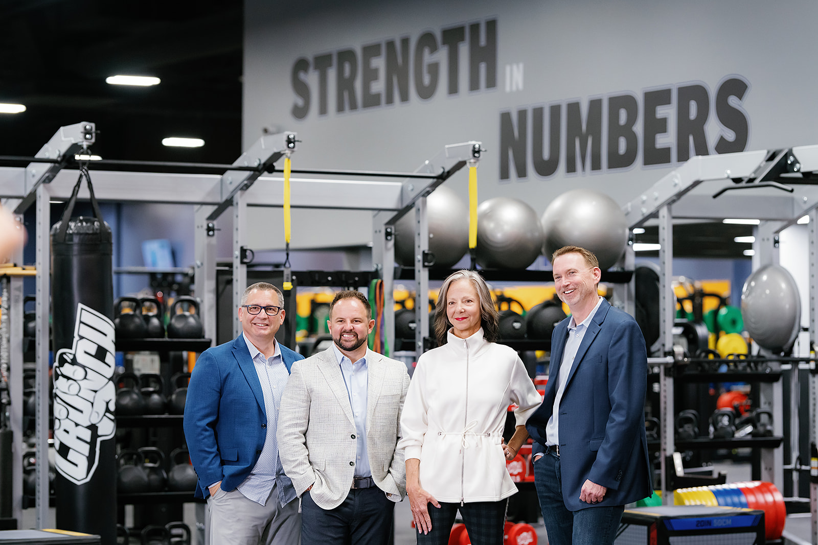Fit Fusion Crunch Fitness Ron Alterio Mike Goodsell Jennifer Renfroe Robert Mc Cormack