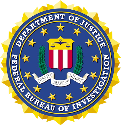 New Seal Of The Federal Bureau Of Investigation svg