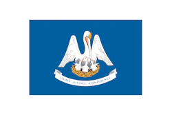 2x3 Louisiana Flag Image 64907