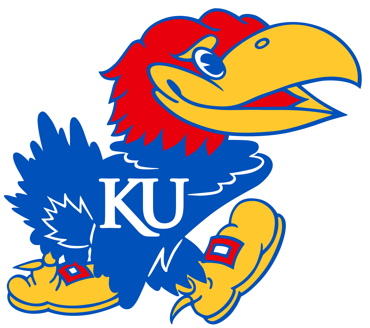 Kansas Jayhawks 1946 Logo svg