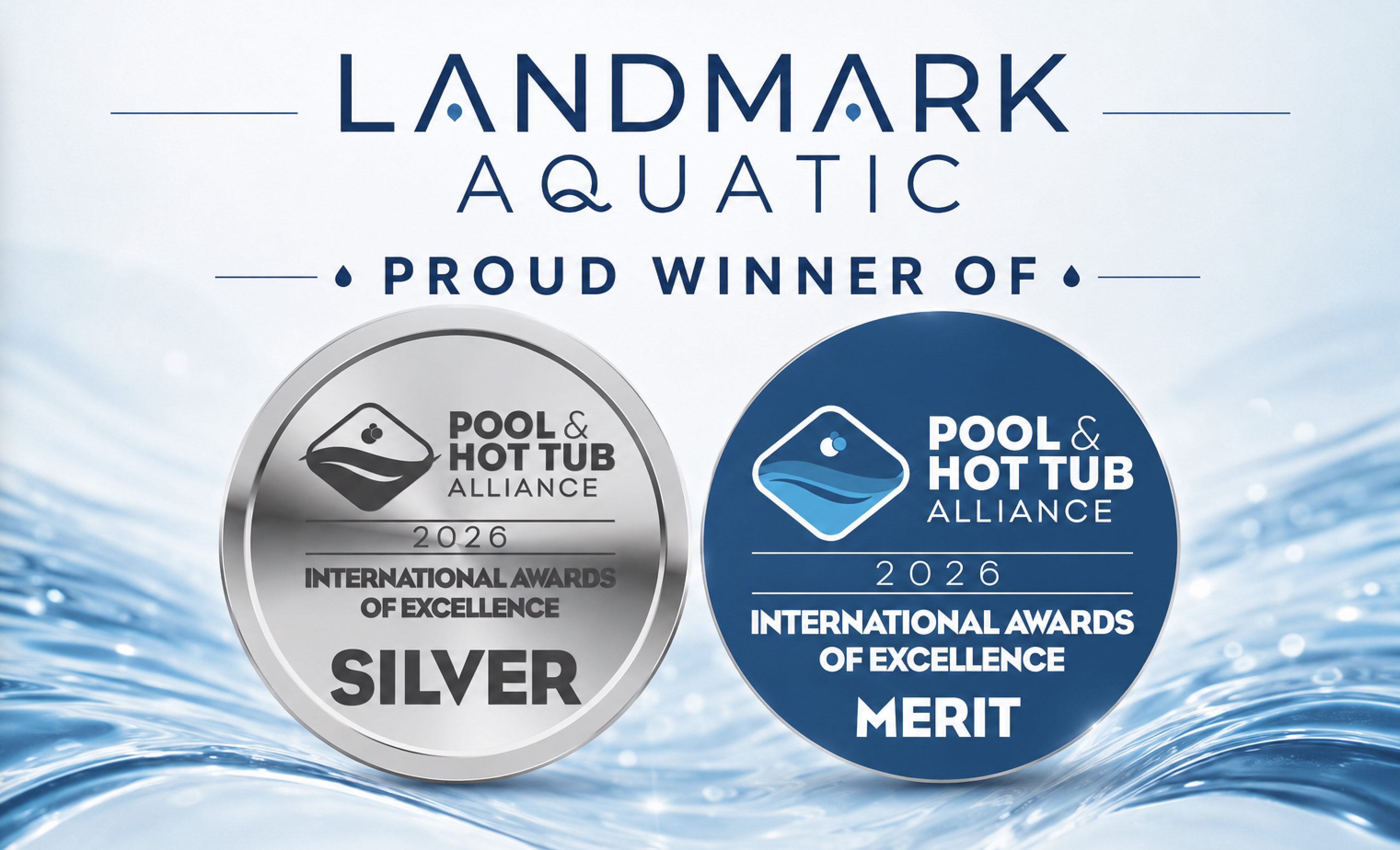 Landmark Aquatic Phta Award Logos