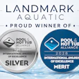 Landmark Aquatic Phta Award Logos