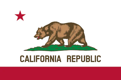 State Flag Bear Flag California Red Star July 9 1846