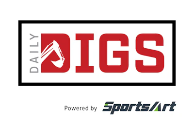 Daily Digs logo featuring red and white shovel icon with bold typography