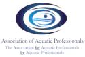 Association of Aquatic Professionals logo featuring a stylized eye symbol in blue and white concentric ovals