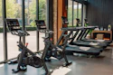 Commercial Gym Bike Tread Empty Floor