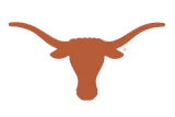 Texas Longhorns burnt orange longhorn steer head logo with registered trademark symbol