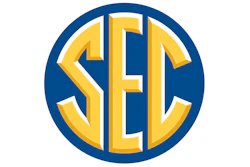 SFE financial services logo featuring stylized letters in gold on navy blue circular badge