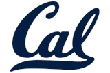 UC Berkeley Cal logo in navy blue script lettering