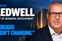 Guy Ledwell, COO/Vice-President of Business Development, with quote 'The Daldorado you know isn't changing' against city skyline backdrop