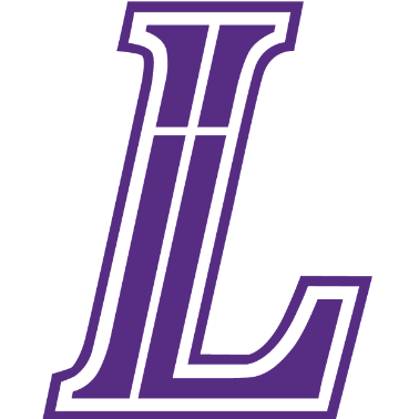 University of Louisville purple 'L' logo with white outline