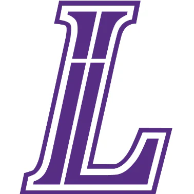 University of Louisville purple 'L' logo with white outline