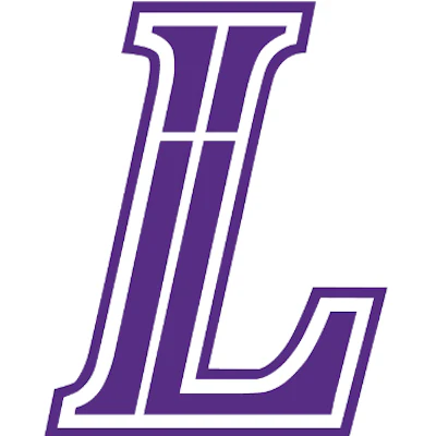 University of Louisville purple 'L' logo with white outline