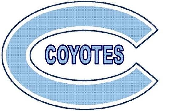Coyotes blue C logo with team name text