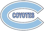 Coyotes blue C logo with team name text