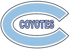Coyotes blue C logo with team name text