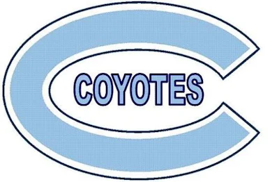 Coyotes blue C logo with team name text