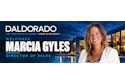 Daldorado welcomes Marcia Gyles as Director of Sales with professional headshot and modern architectural background