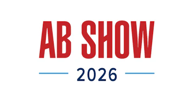 AB Show 2026 event logo in red and blue