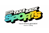 ESPN Take Back Sports youth sports movement logo powered by Disney