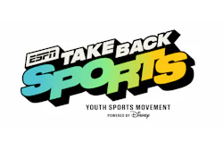ESPN Take Back Sports youth sports movement logo powered by Disney