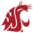 Washington State University Cougar logo in crimson red